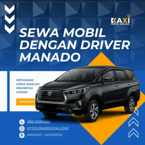 Sewa Mobil Dengan Driver Manado