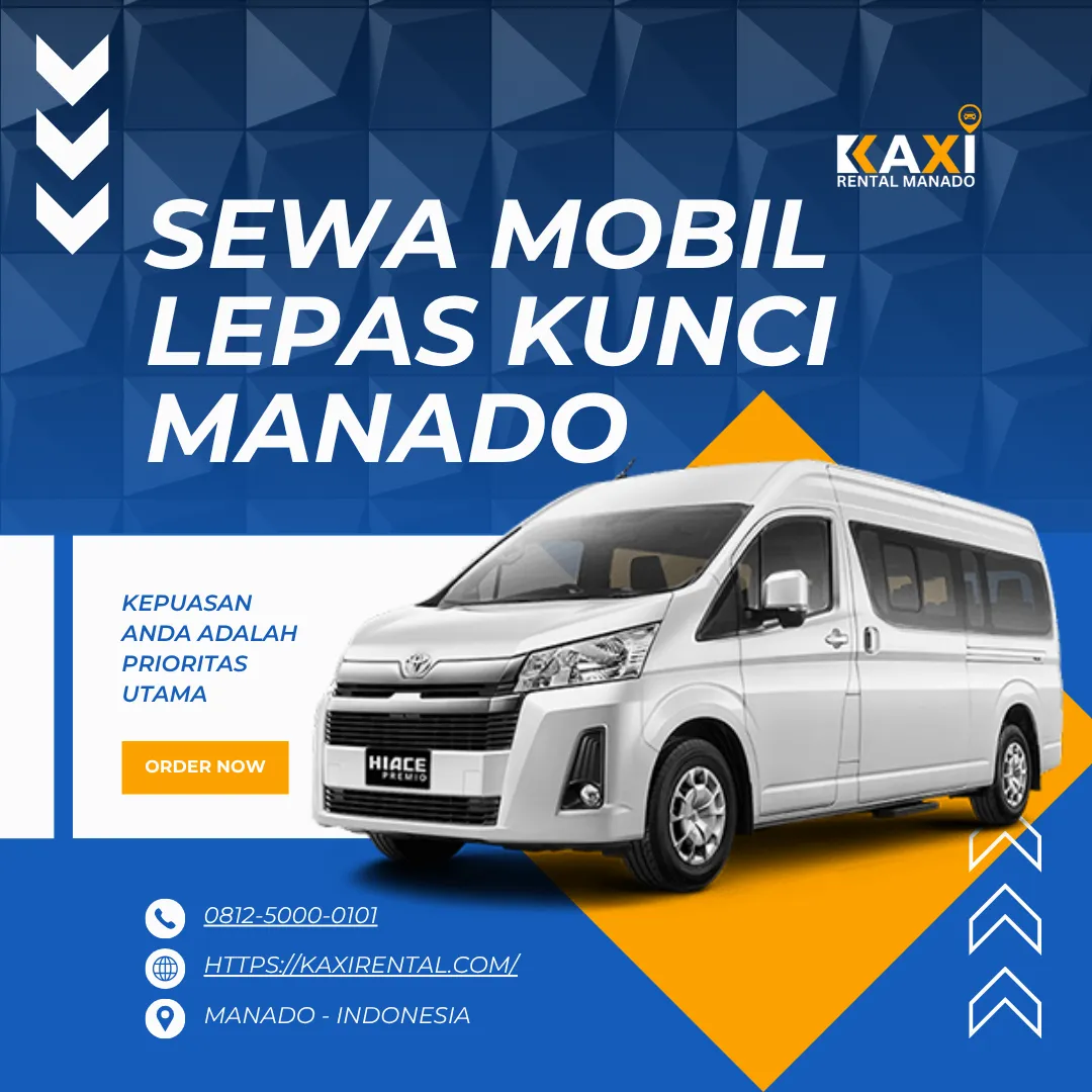 Sewa Mobil Lepas Kunci Manado