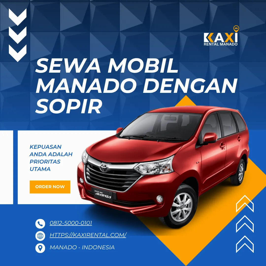 Sewa Mobil Manado Dengan Sopir