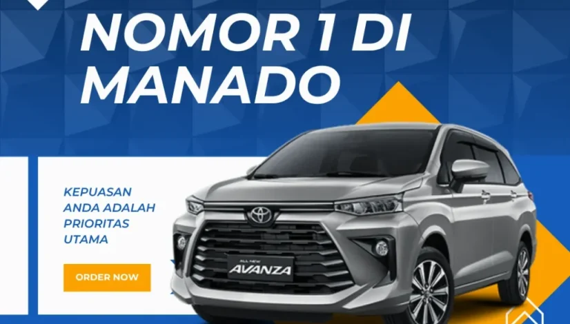 Rental mobil nomor 1 di Manado
