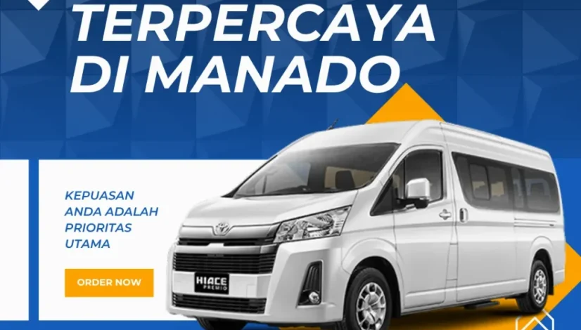 Sewa mobil terpercaya di Manado