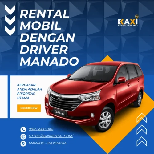 Rental mobil dengan driver Manado