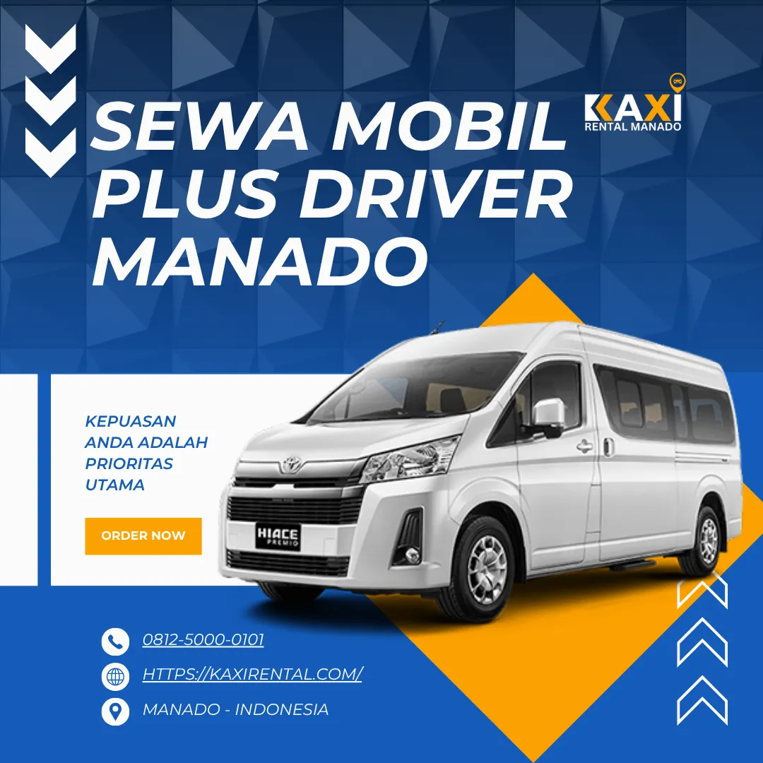 Sewa Mobil Plus Driver Manado