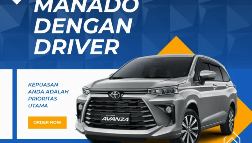 Sewa Mobil Manado dengan Driver