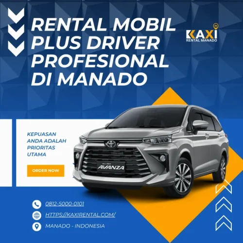 Rental Mobil Plus Driver Profesional di Manado