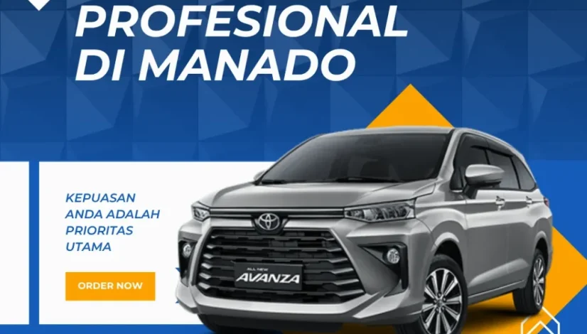 Rental Mobil Plus Driver Profesional di Manado